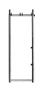 Vertikalrahmen Stol 0,50 x 0,65 m